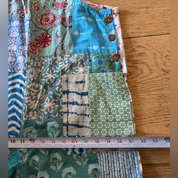 Kathmandu Handmade Quilted Patchwork Romper Jumper Women's Small/Medium - Picture 3 of 12